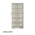Rafel Office Storage Almirah with Glass Door